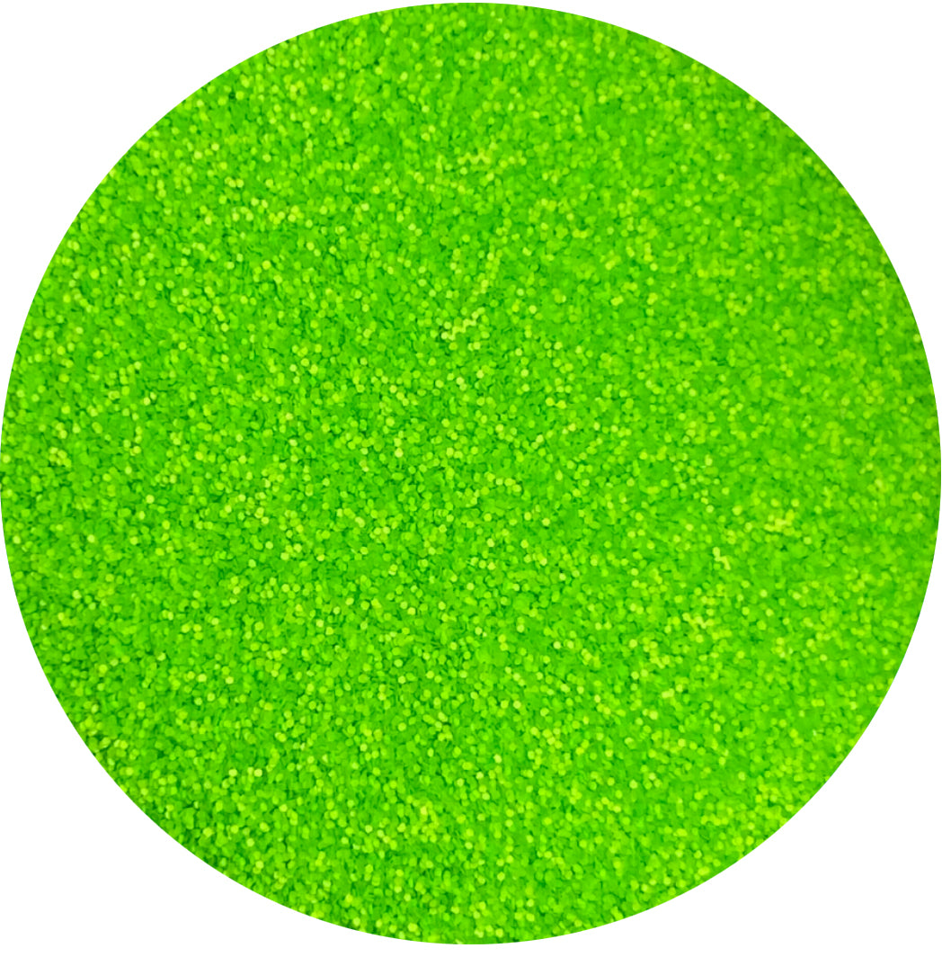 Brite Green Patent Leather Glitter Main image