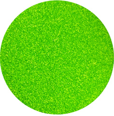 Brite Green Patent Leather Glitter