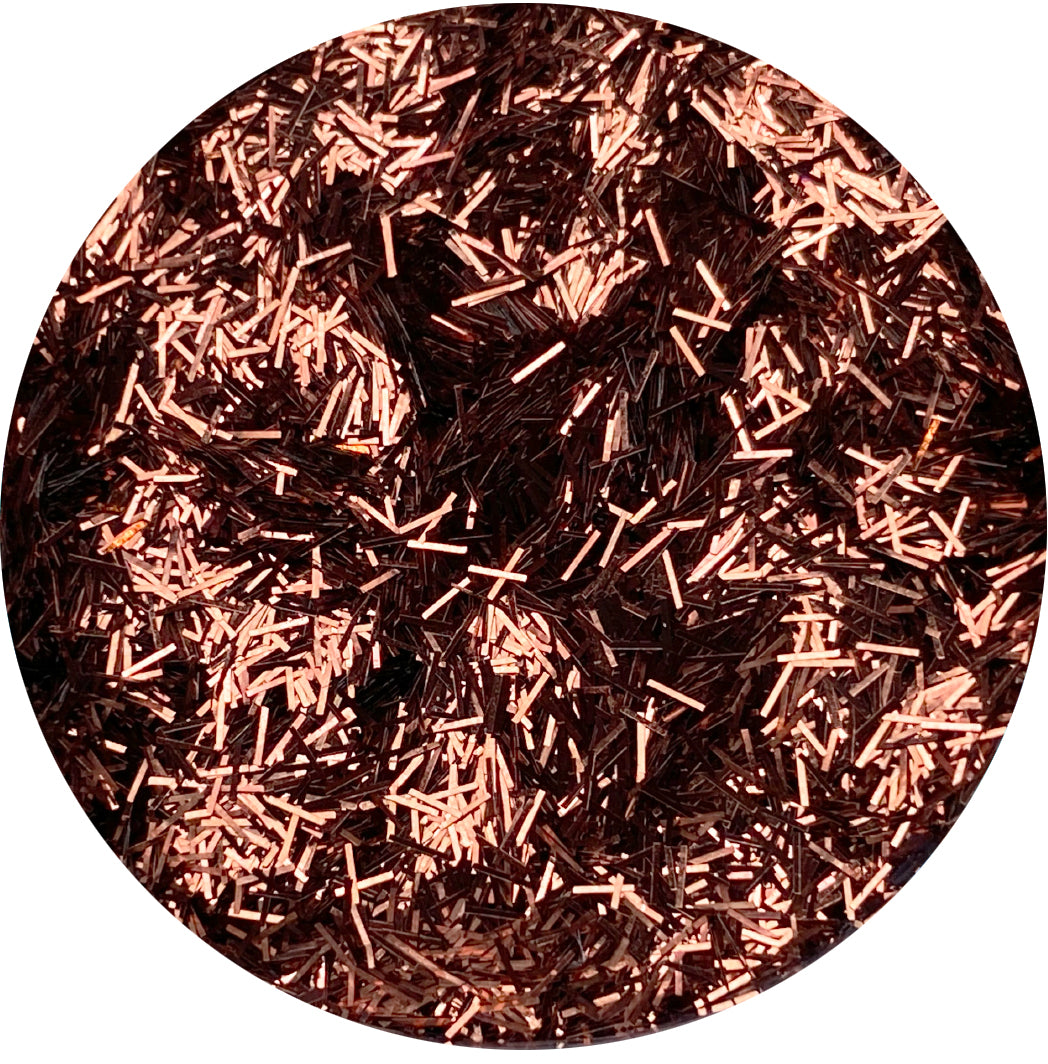 Bronze Brown Slice Confetti Glitter Main image