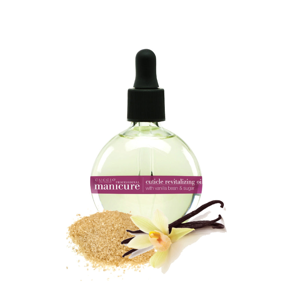 Vanilla Bean & Sugar Revitalizing Cuticle Oil - 2.5oz with Dropper Main image