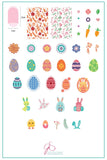Bunny Kinz (CjSH-11)  - Clear Jelly Stamping Plate