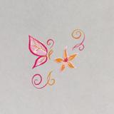 Chrissie Pearce's Butterfly (CjSLC-03) - CJS Small Stamping Plate