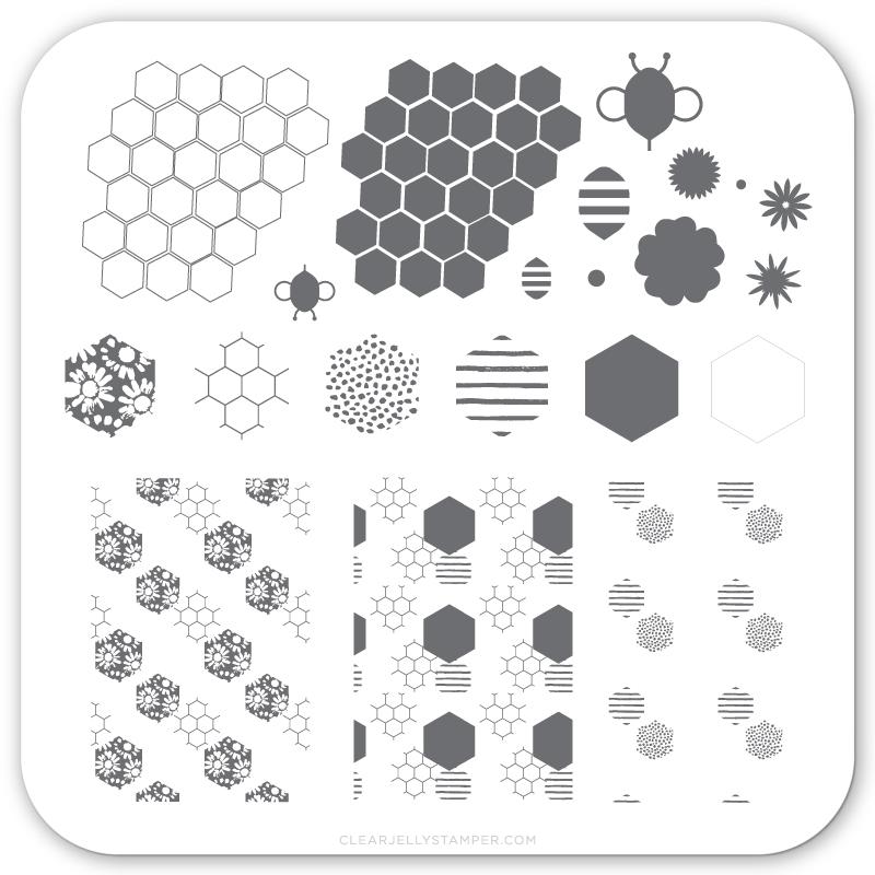 Buzz-y (CjS-73) - CJS Small Stamping Plate