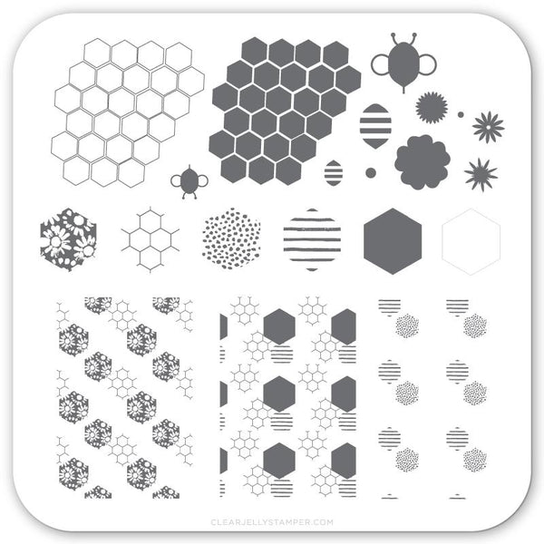 Buzz-y (CjS-73) - CJS Small Stamping Plate