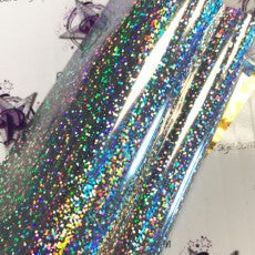 Holo Silver Dots Mylar Sheet