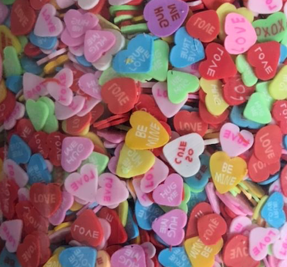Candy Conversation Hearts - Confetti Main image