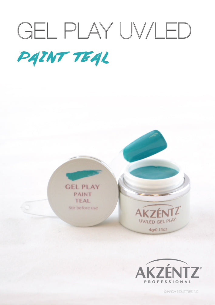 Paint Teal - Akzentz Gel Play UV/LED Secondary image