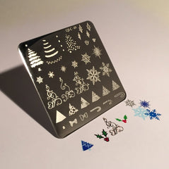 Christmas Tree (CjS- C01) - CJS Small Stamping Plate