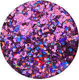 Chunky Purple Glitter