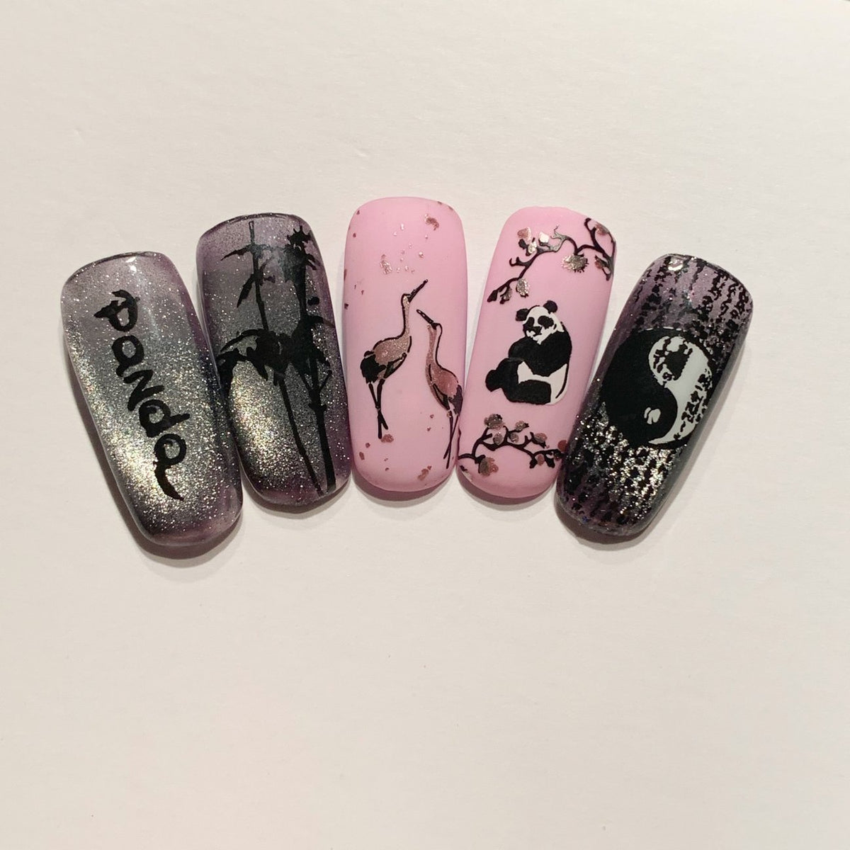 Panda and Friends (CjS-215) - Clear Jelly Stamping Plate