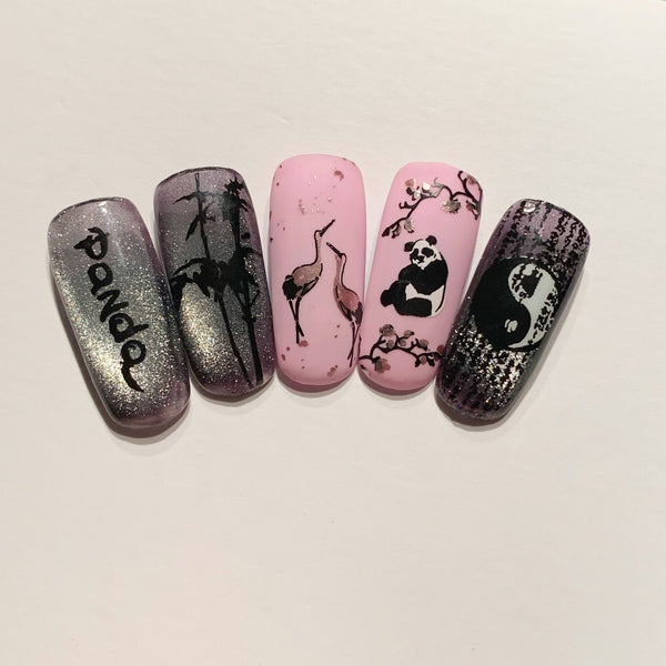 Panda and Friends (CjS-215) - Clear Jelly Stamping Plate