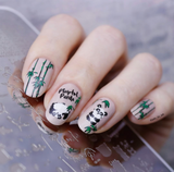 Playful Panda (CjS-216) - Clear Jelly Stamping Plate