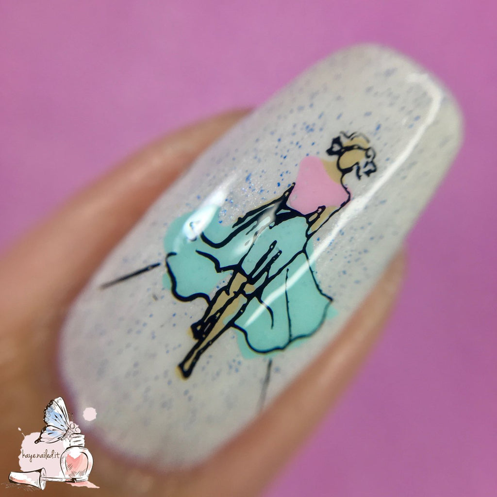 Kaye's Fashion Flavor (CjSLC-77)  - Clear Jelly Stamping Plate