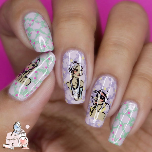 Kaye's Fashion Flavor (CjSLC-77)  - Clear Jelly Stamping Plate