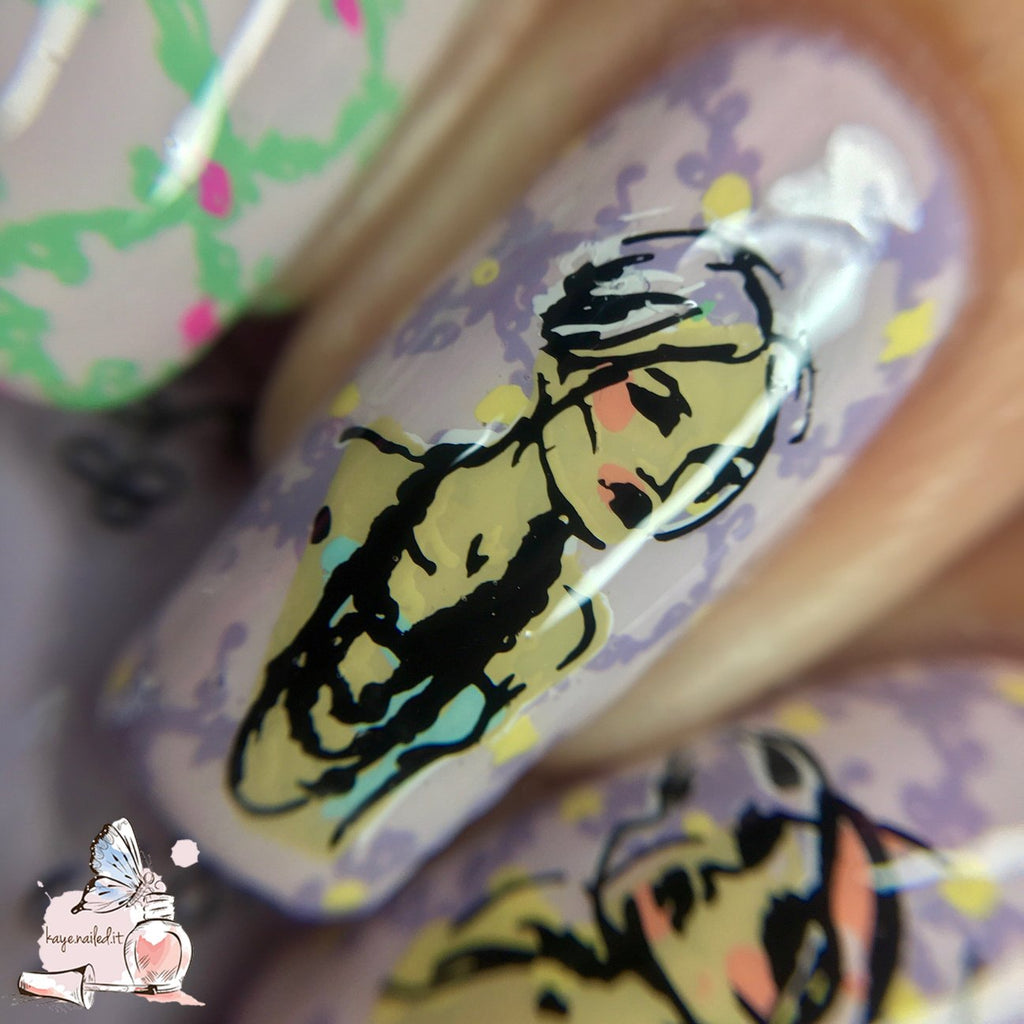 Kaye's Fashion Flavor (CjSLC-77)  - Clear Jelly Stamping Plate