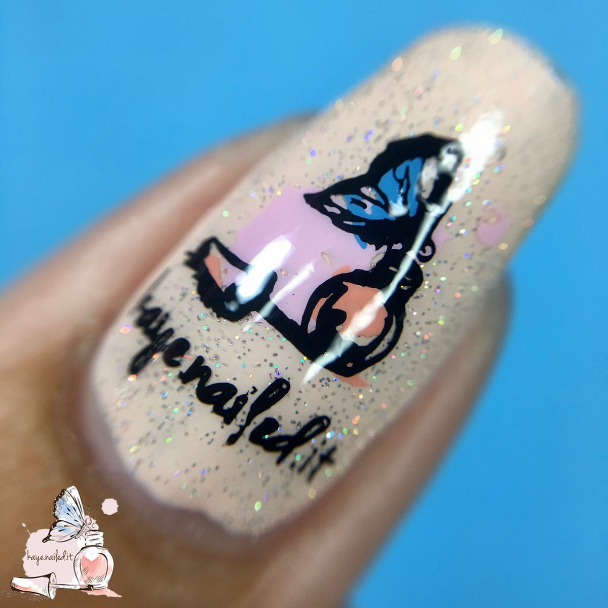 Kaye's Fashion Flavor (CjSLC-77)  - Clear Jelly Stamping Plate