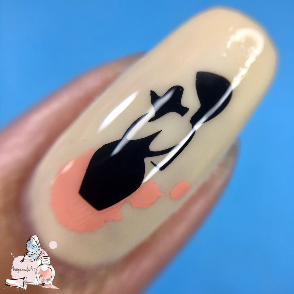 Kaye's Fashion Flavor (CjSLC-77)  - Clear Jelly Stamping Plate