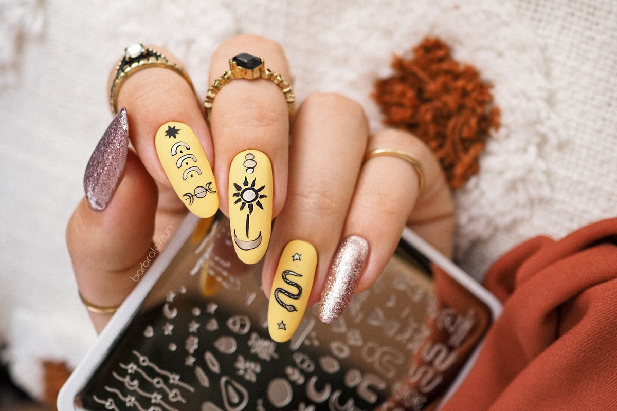 Sun Bloom (CjSLC-79) - CJS Medium Stamping Plate