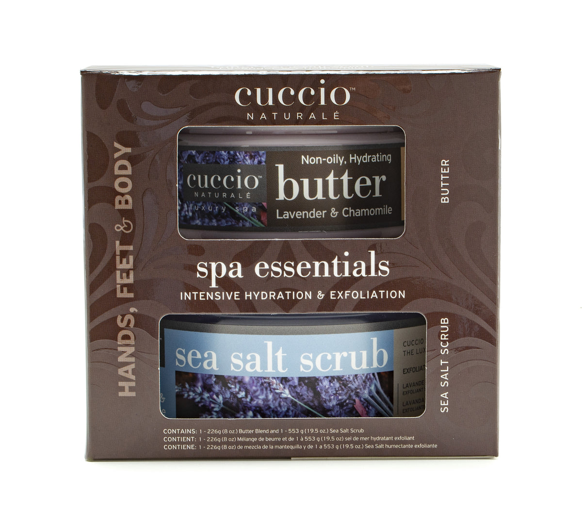Spa Essentials Kit: Butter & Scrub - Lavender & Chamomile Main image