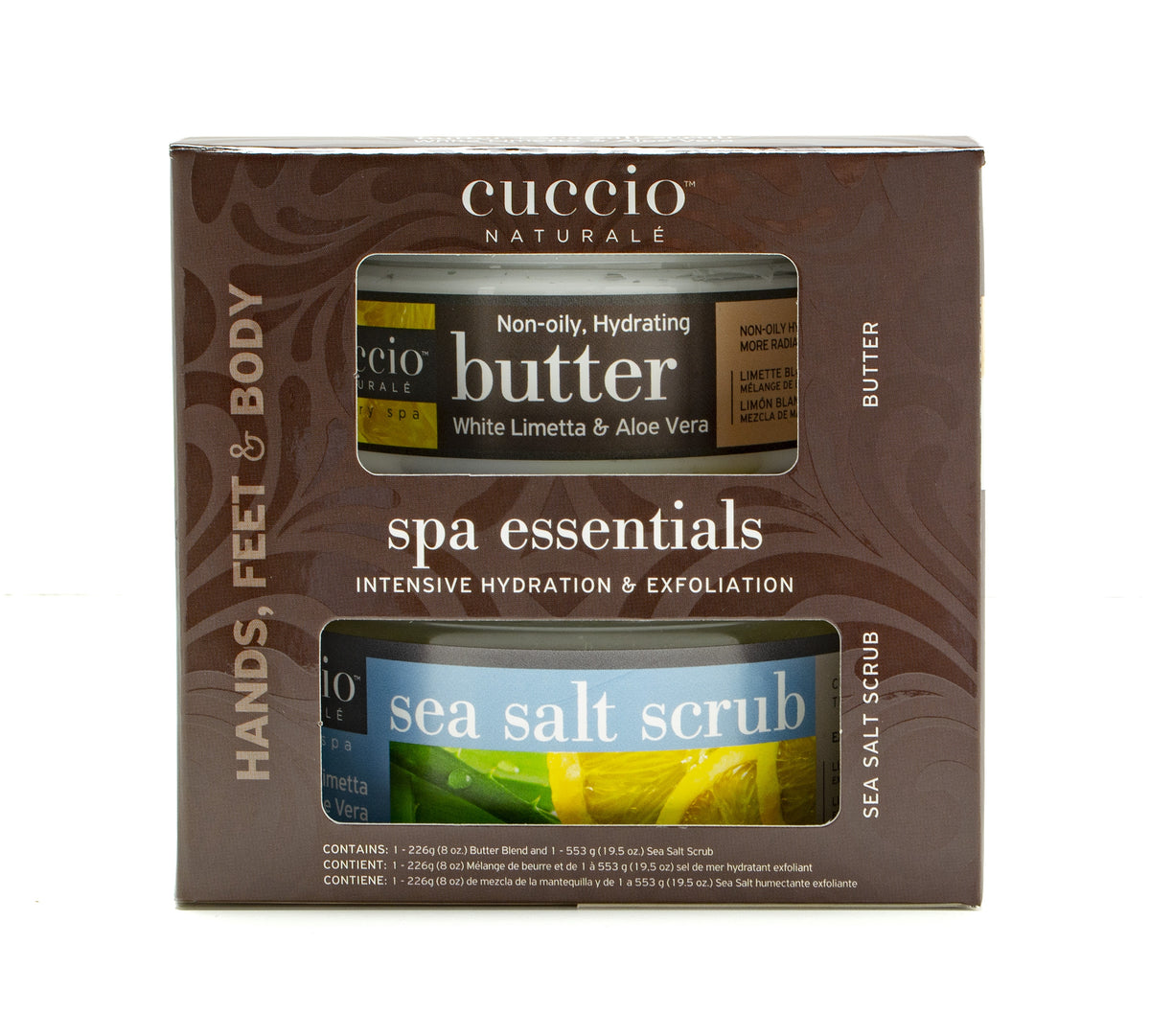 Spa Essentials Kit: Butter & Scrub - White Limetta & Aloe Vera Main image