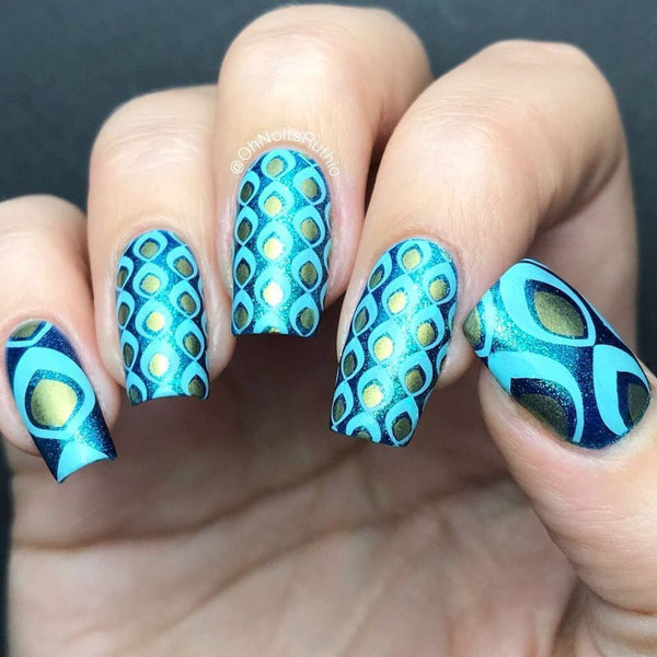 Collection 22 - Set of 3 Uber Chic Stamping Plates