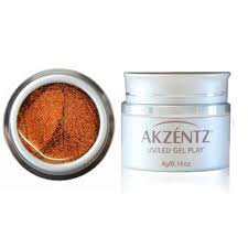 Glitter Copper Dust Metallic - Akzentz Gel Play UV/LED