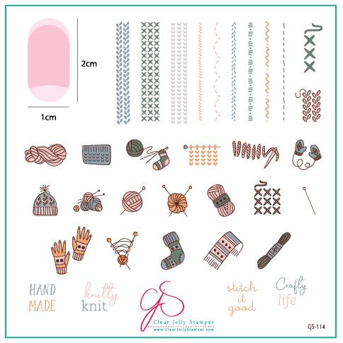 Crafty Life (CjS-114) - CJS Medium Stamping Plate Secondary image