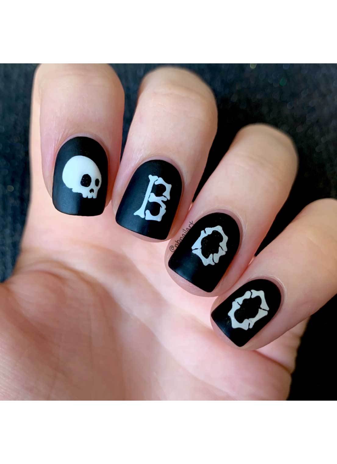 Creepy Cute Alphabet - Uber Chic Mini Stamping Plate