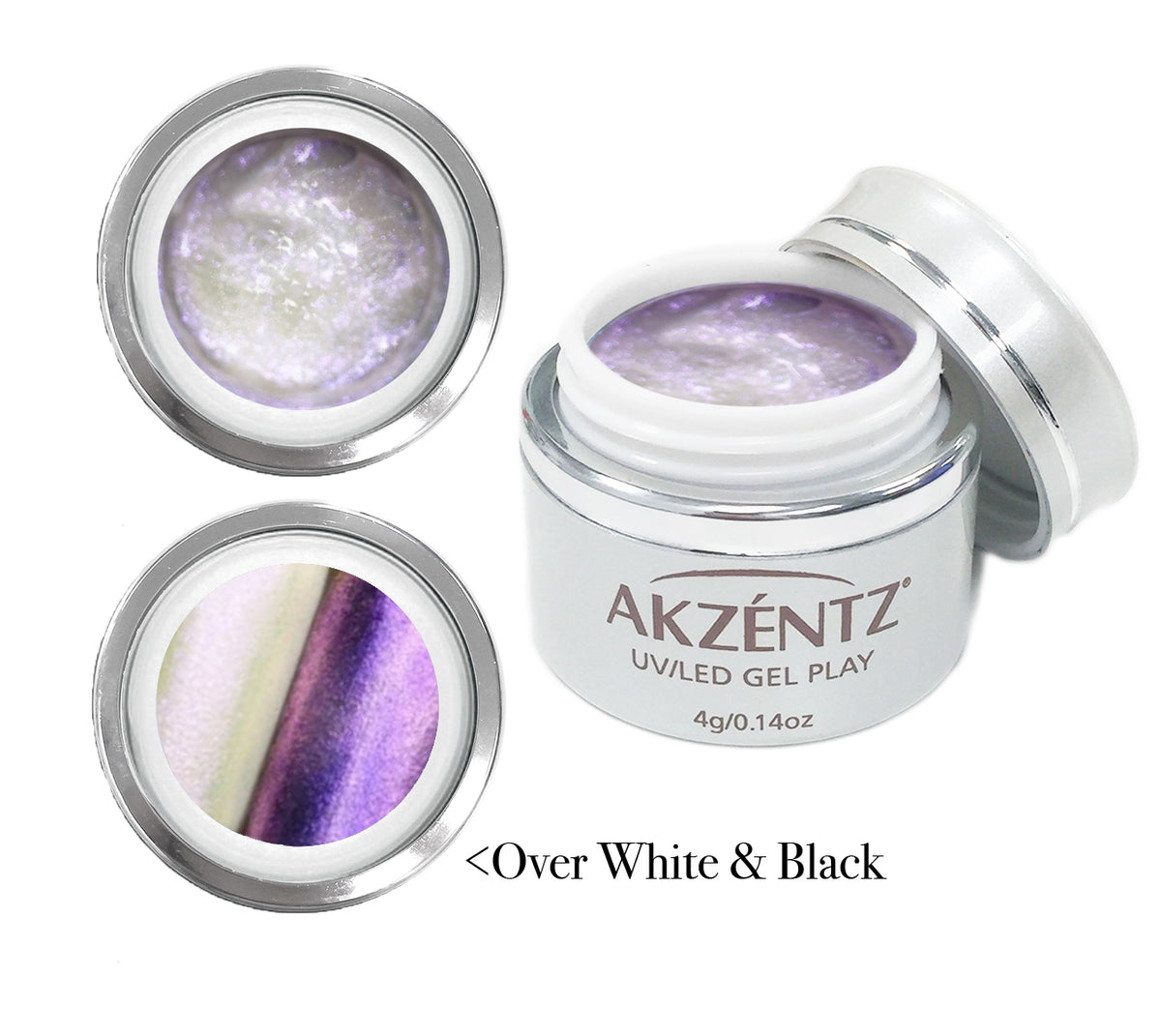 Purple Sirene Mermaid Shimmer  - Akzentz Gel Play UV/LED