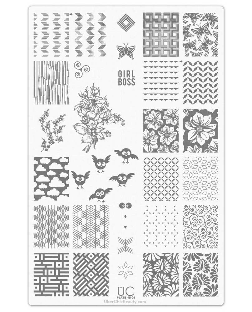 Collection 15 - Uber Chic Stamping Plates