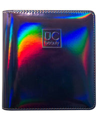 Dark Holographic Nail Stamp Storage Binder - Dark