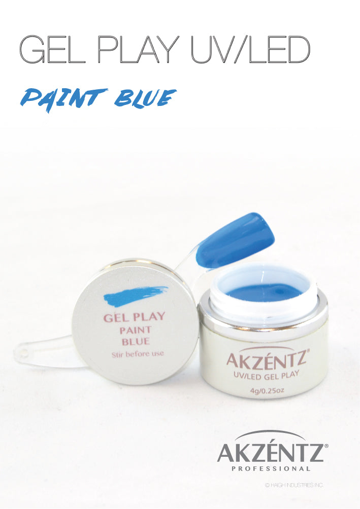 Paint Blue  - Akzentz Gel Play UV/LED Secondary image