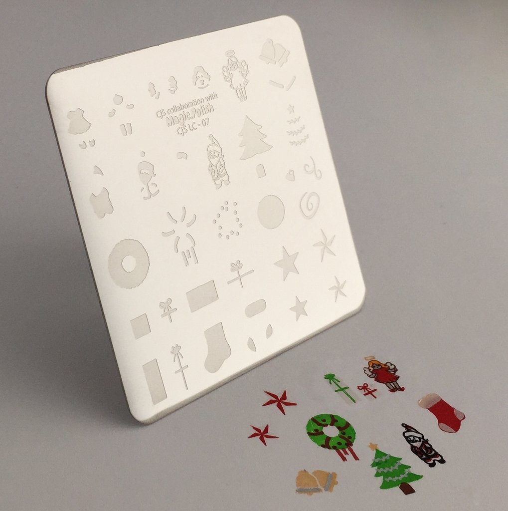 Deck the Halls (CJSLC - 07) - CJS Small Stamping Plate