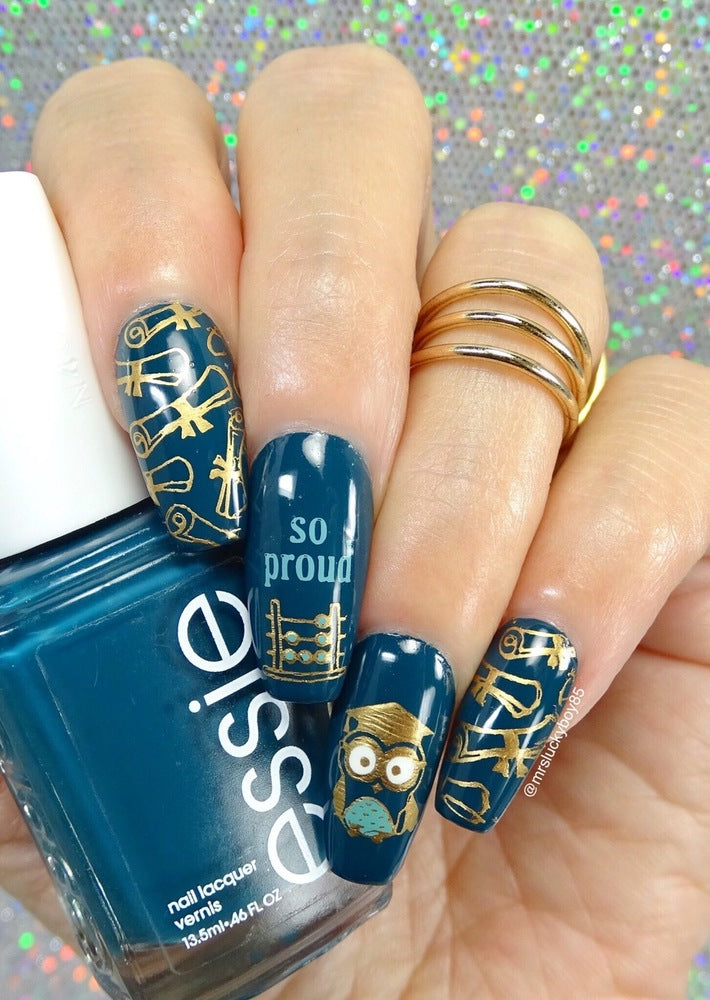 Graduation - Uber Chic Mini Stamping Plate Secondary image