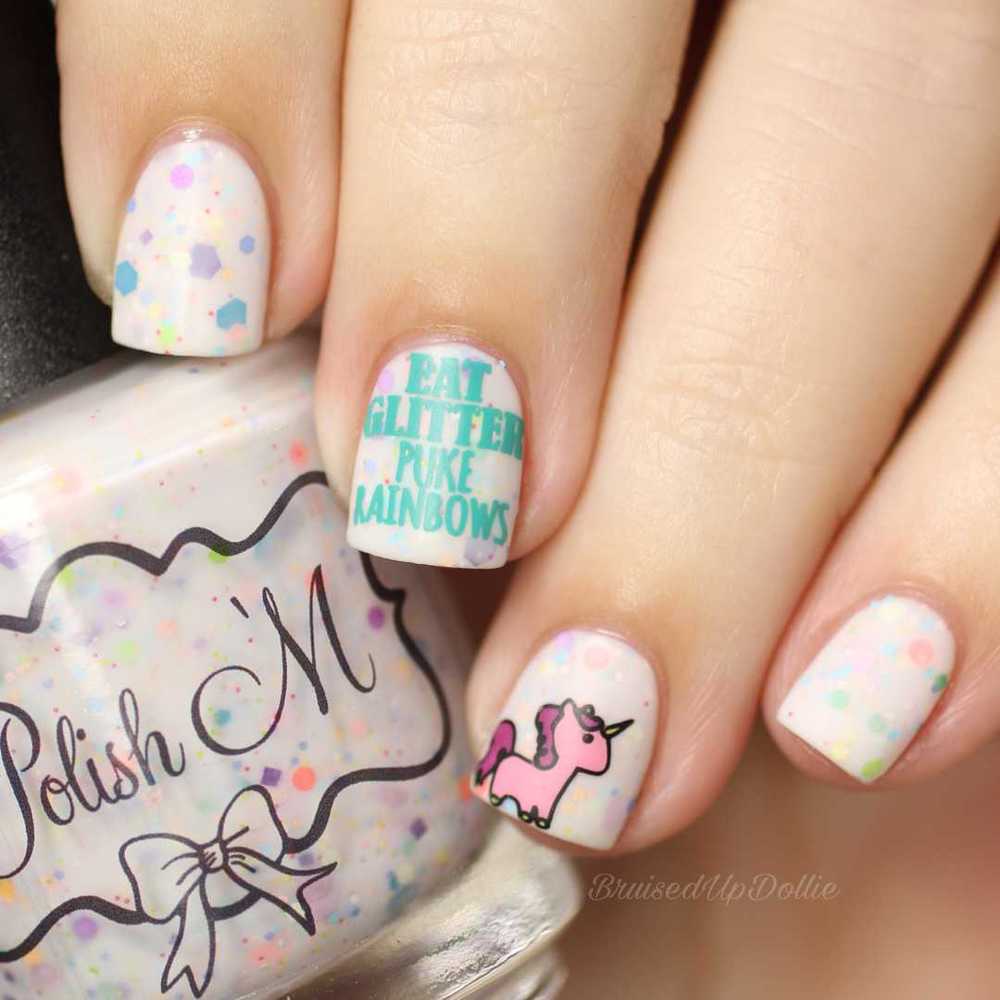 Unicorn Love - Uber Chic Stamping Plate