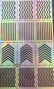 Zigzag Chevron - Ghost Pattern Main image
