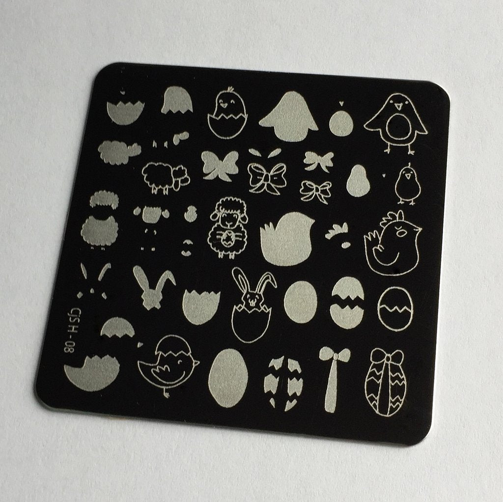 Easter 3 (CjSH-08) - CJS Small Stamping Plate Secondary image