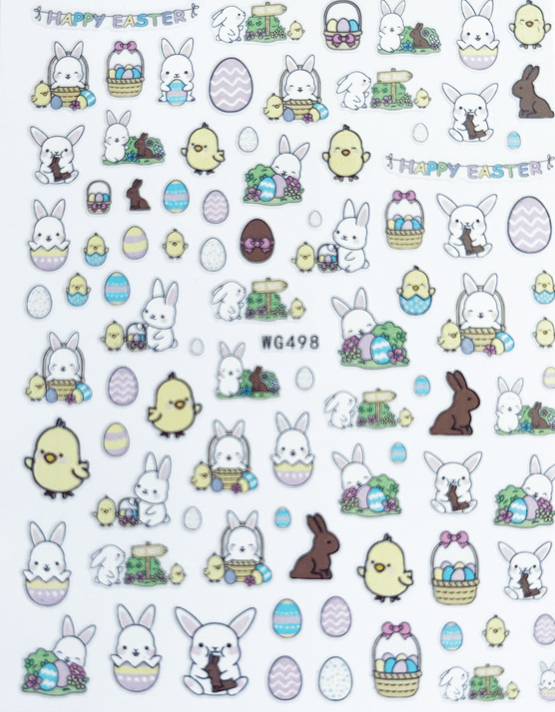 Pasties - Easter Bunnies # WG 498 Main image