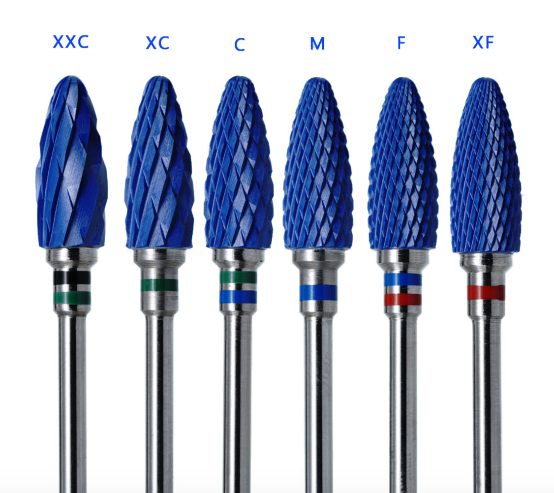 Ceramic Large Blue 6mm Taper Bit Main image