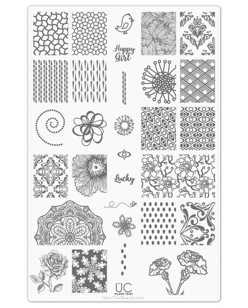 Collection 10 - Uber Chic Stamping Plates