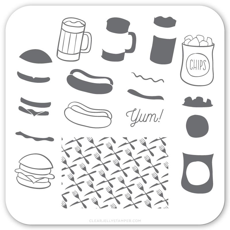 Order UP! (CjS-64)- CJS Small Stamping Plate Main image