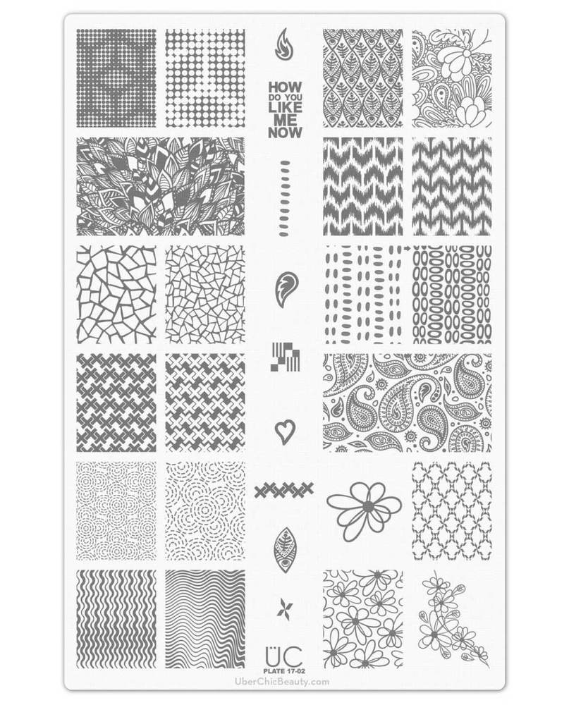 Collection 17 - Uber Chic Stamping Plates