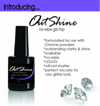 OutShine Top Gloss Gel (excellent for Chromes & Stamping!) Main image