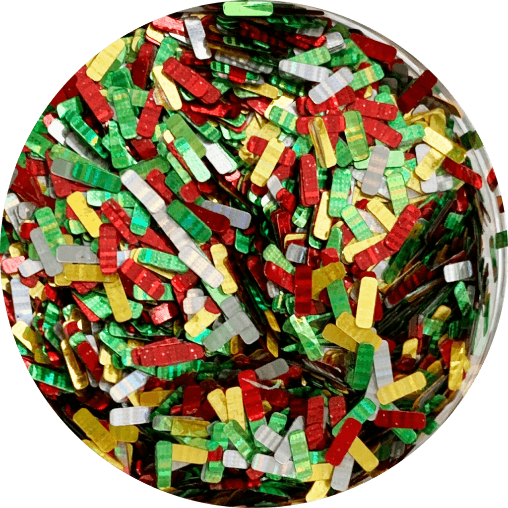 Christmas Jimmies Glitter