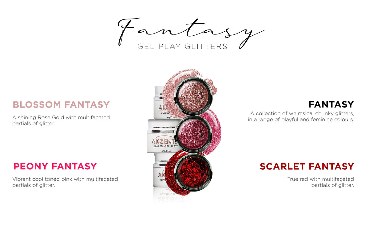 FULL SIZE Fantasy Glitter Collection - Gel Play UV/LED