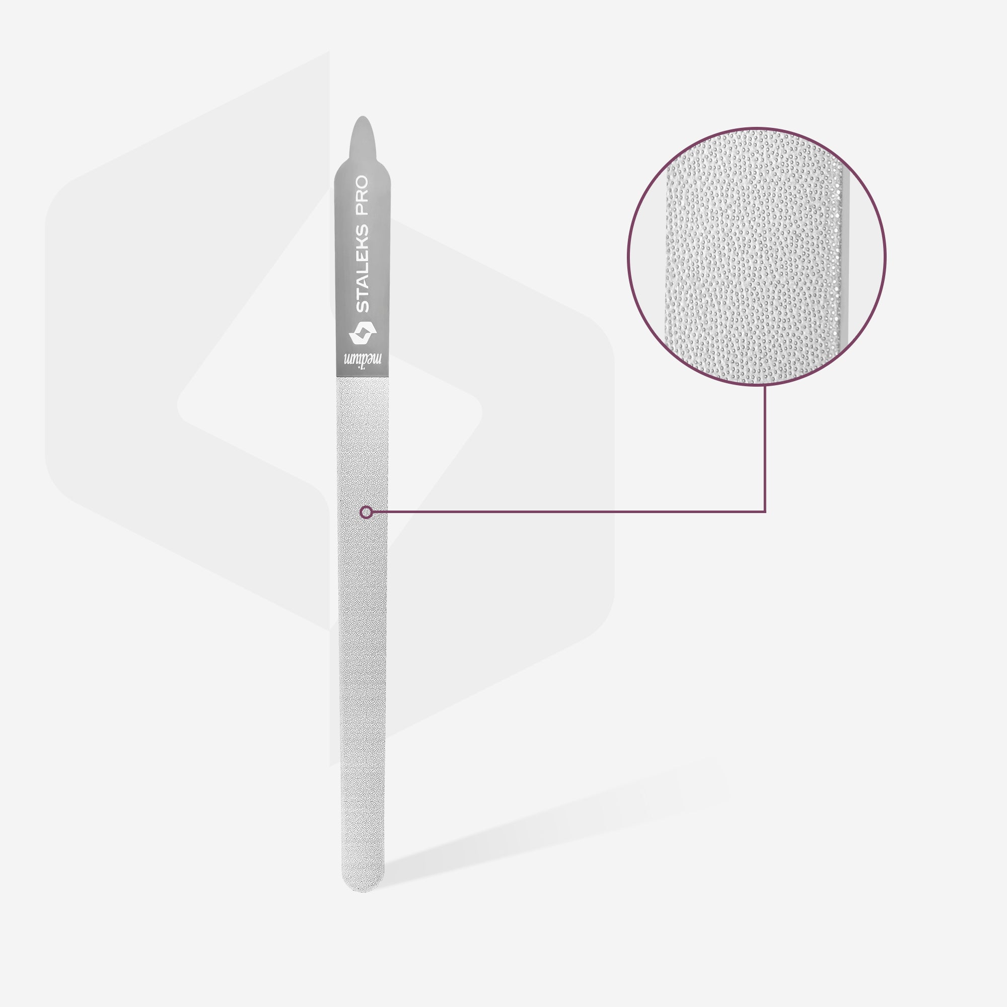 Staleks Pro Stainless Steel Laser Nail File For Natural Nails And Adjacent Skin   FE-11-155 Secondary image
