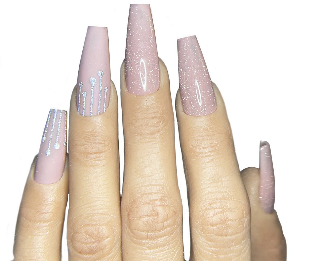 Flash!  NO Wipe Silver Gel Top Coat Main image