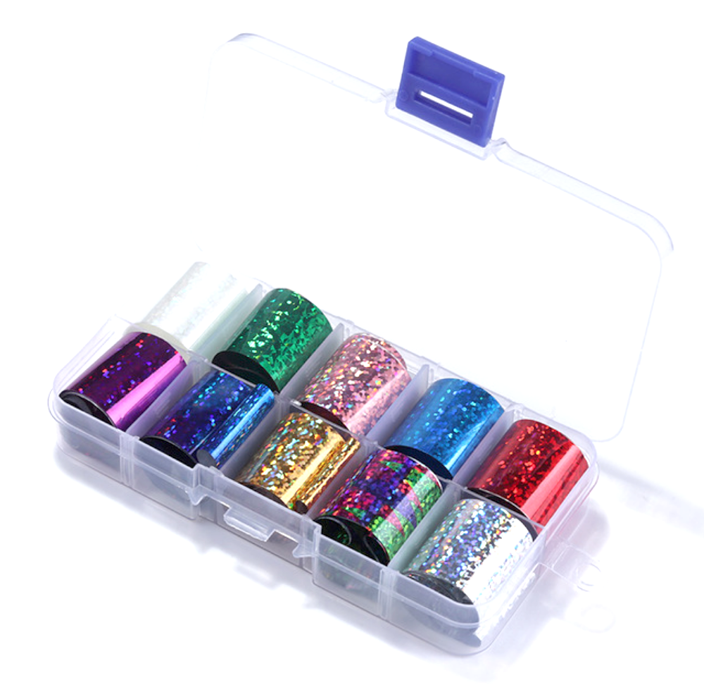 Sparkle Foil Set of 10 in Case