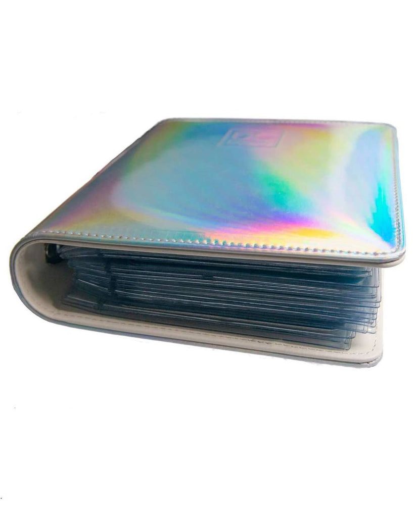 Holographic Nail Stamp Storage Binder - Fits Full Size Plates - Silver