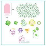 Four Leaf Clover (CjSH-18) - CJS Small Stamping Plate